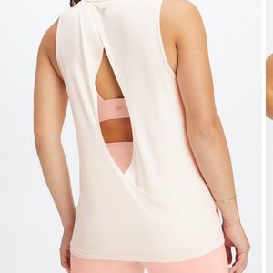 NWT Fabletics open back tank, M